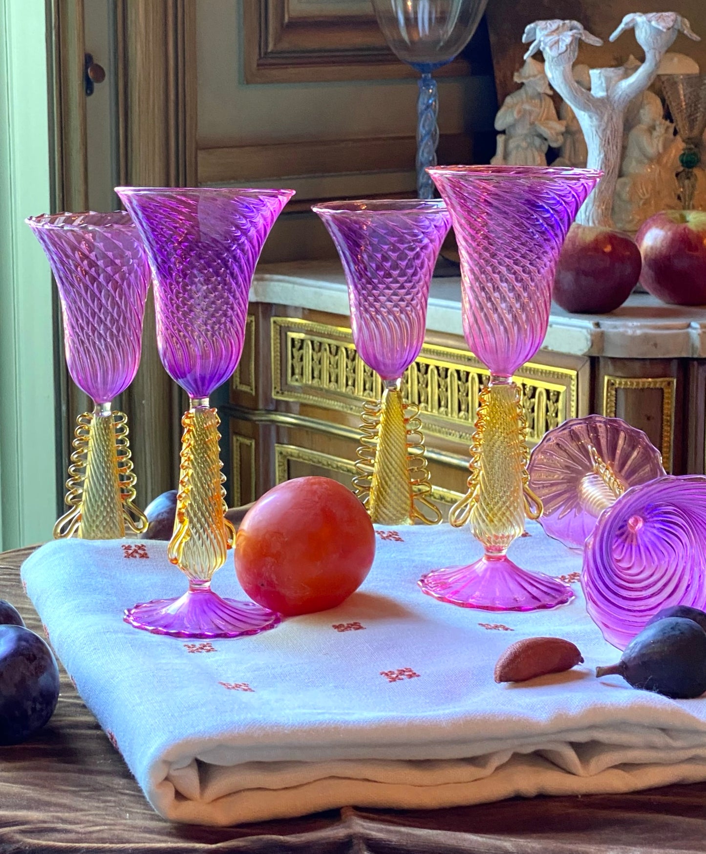 Master Level Venetian Handblown Glasses