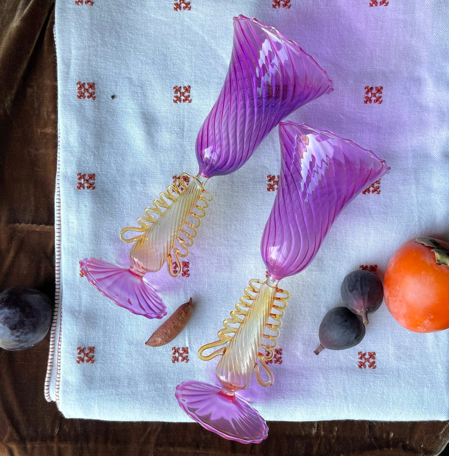 Master Level Venetian Handblown Glasses
