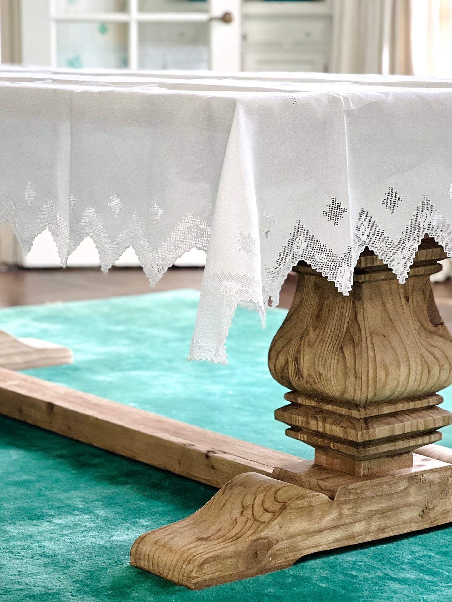 Garden Steps Tablecloth