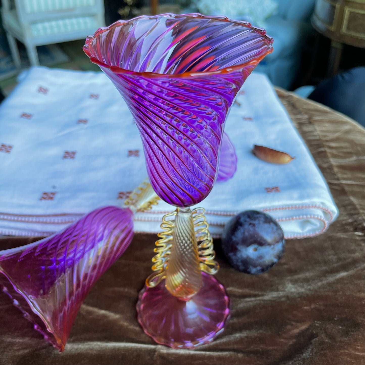 Master Level Venetian Handblown Glasses