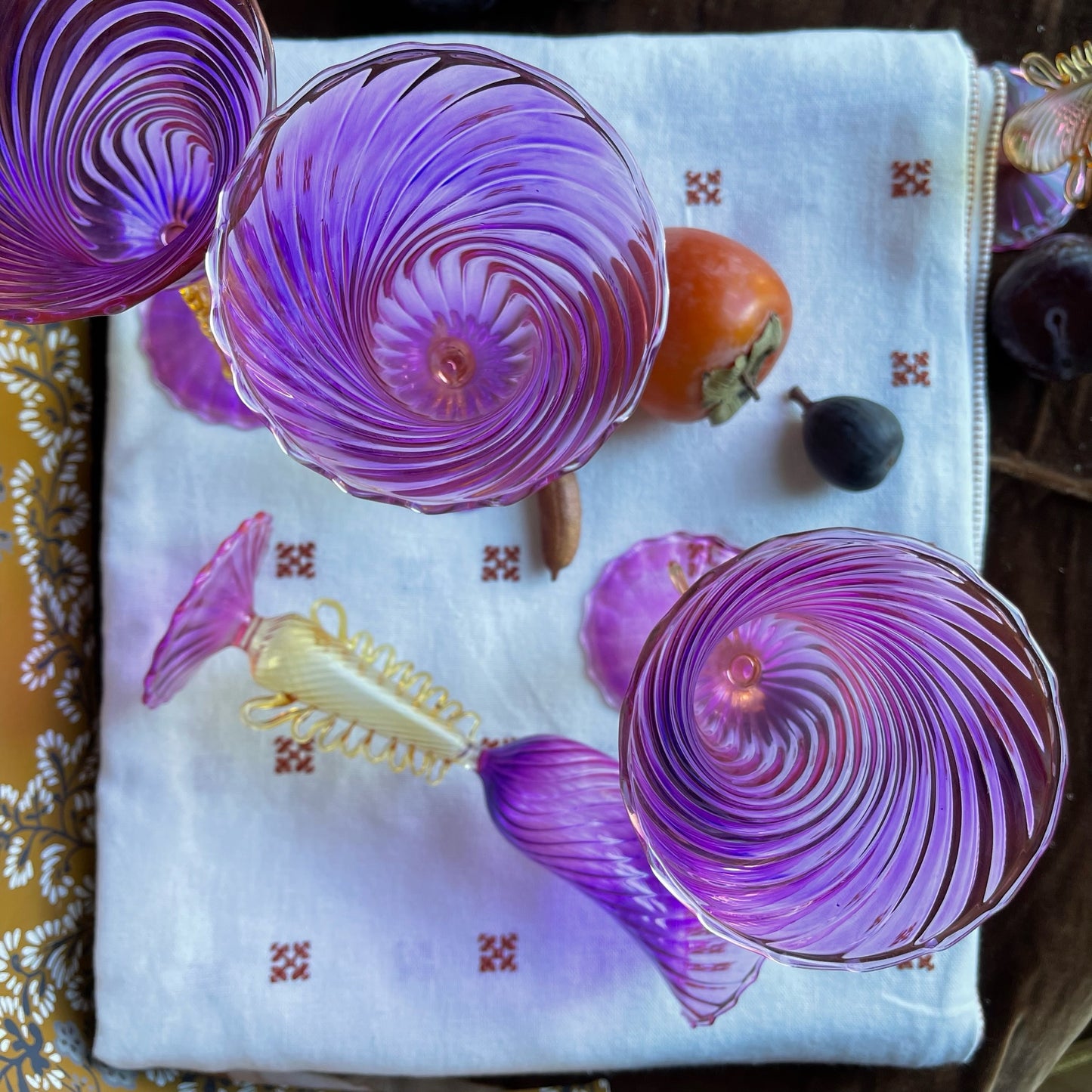 Master Level Venetian Handblown Glasses