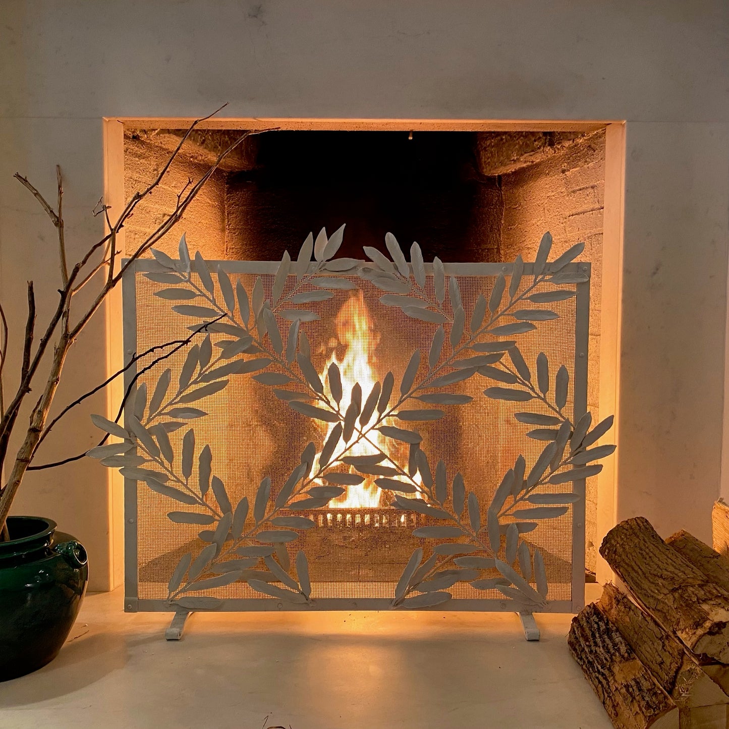 The Ox Pasture Firescreen